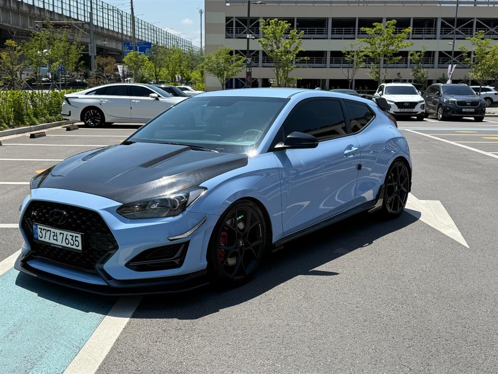HYUNDAI Veloster 2019 Azul - Importación desde Corea - HF Imports Iquique - Foto 1