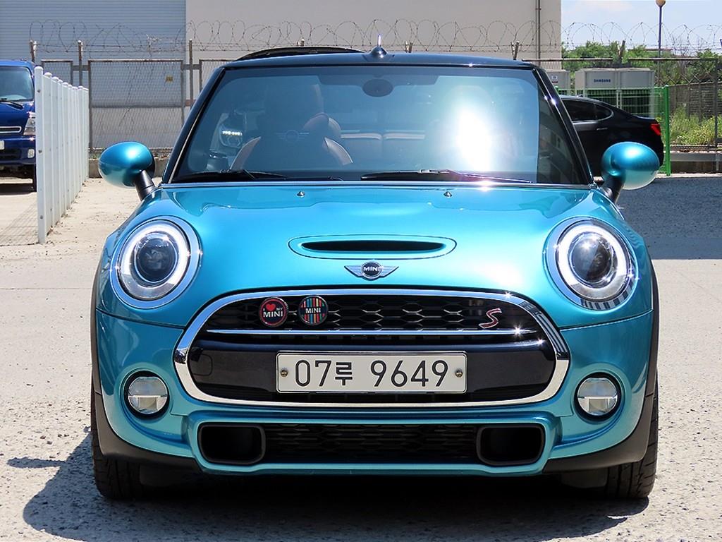 Mini Cooper Convertible 2017 Azul - Importación desde Corea - HF Imports Iquique - Foto 1