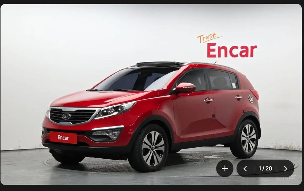 KIA Sportage 2012 Rojo - Importación desde Corea - HF Imports Iquique - Foto 1