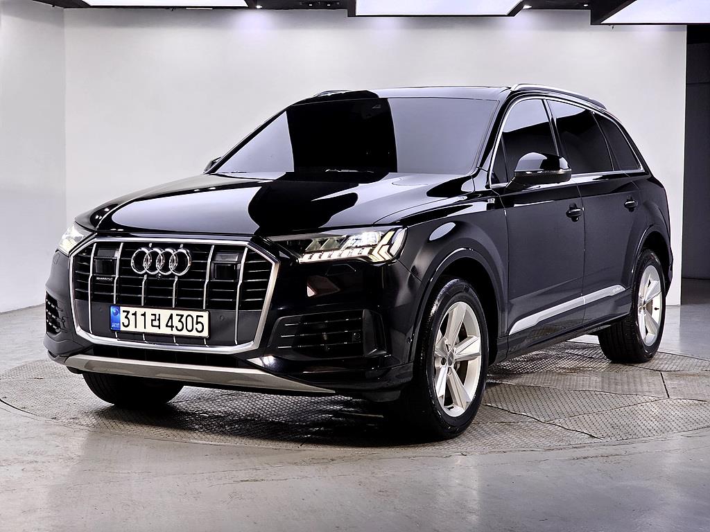 Audi Q7 2021 Negro - Importación desde Corea - HF Imports Iquique - Foto 1