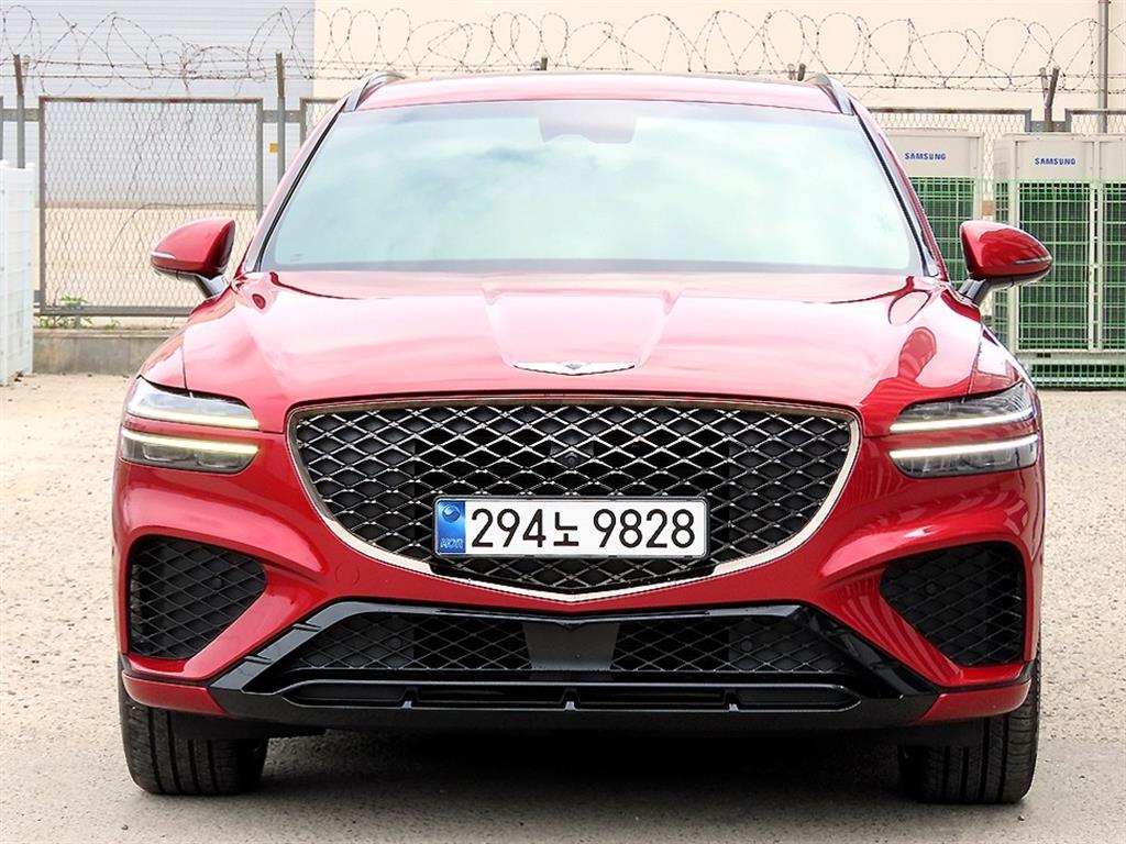 Genesis GV70 2021 Rojo - Importación desde Corea - HF Imports Iquique - Foto 1