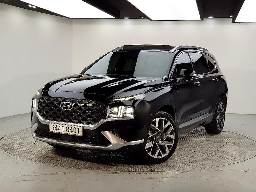 HYUNDAI Santa Fe 2021 Negro - Importación desde Corea - HF Imports Iquique - Foto 1
