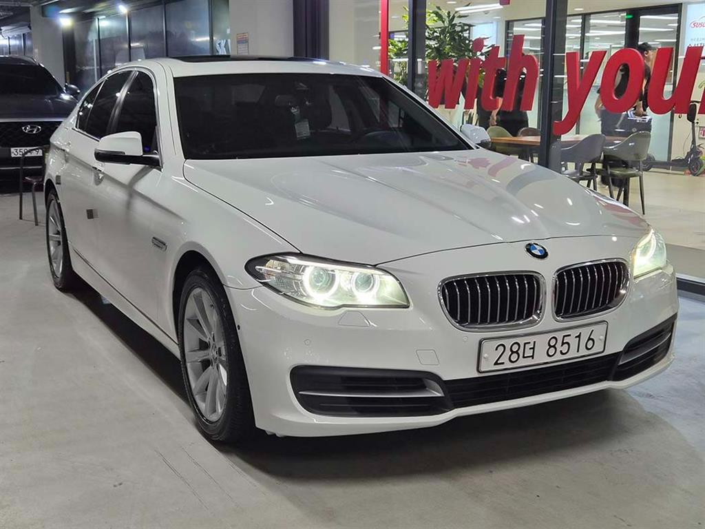 BMW 5 Series 2014 Blanco - Importación desde Corea - HF Imports Iquique - Foto 1
