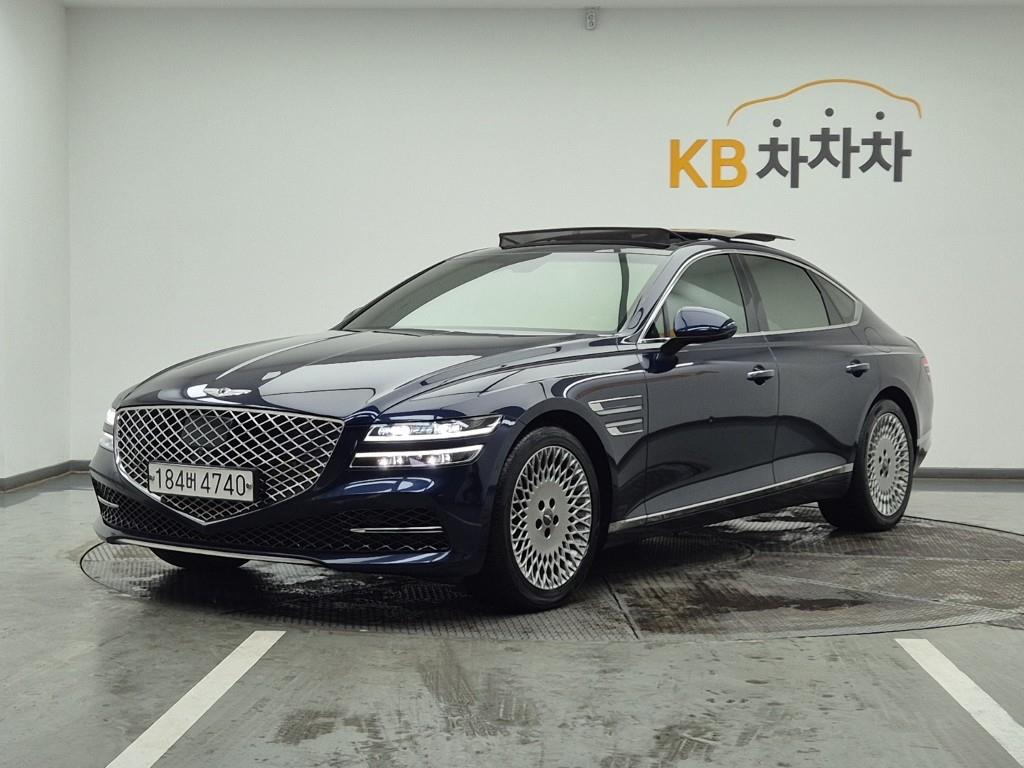 Genesis G80 2021 Azul - Importación desde Corea - HF Imports Iquique - Foto 1