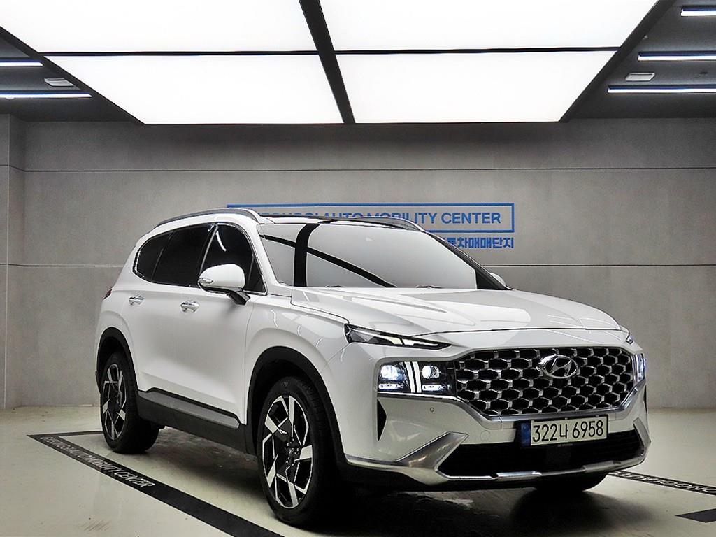 HYUNDAI Santa Fe 2021 Blanco - Importación desde Corea - HF Imports Iquique - Foto 1