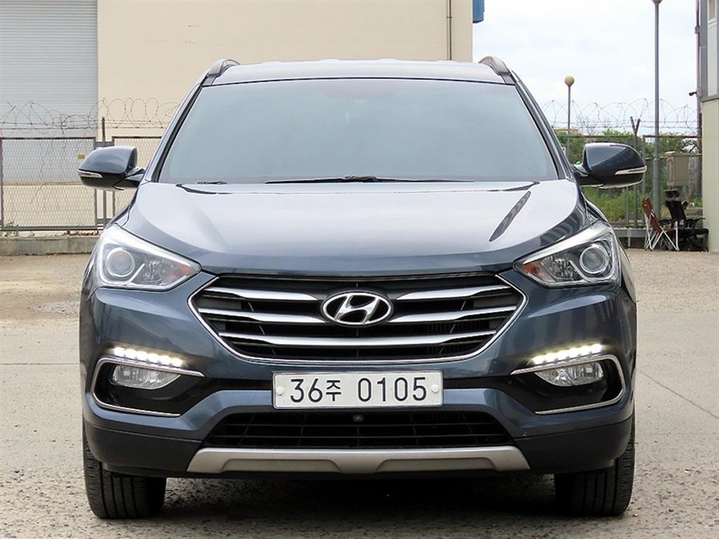 HYUNDAI Santa Fe 2016 Azul - Importación desde Corea - HF Imports Iquique - Foto 1