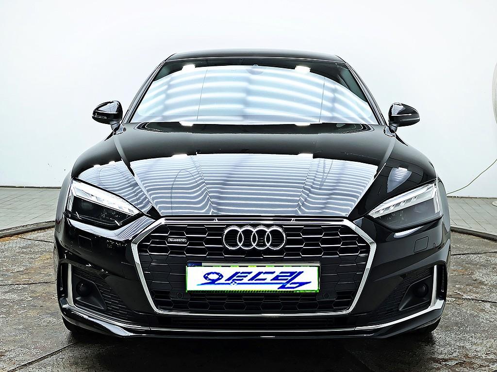 Audi A5 2022 Negro - Importación desde Corea - HF Imports Iquique - Foto 1