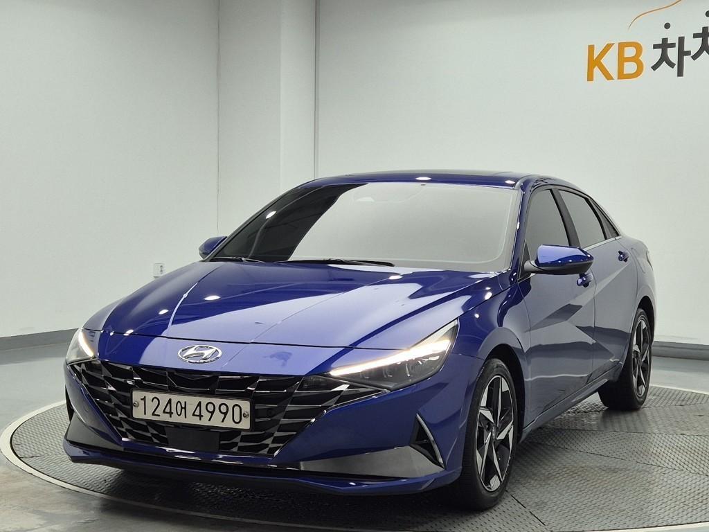 HYUNDAI Avante 2021 Azul - Importación desde Corea - HF Imports Iquique - Foto 1