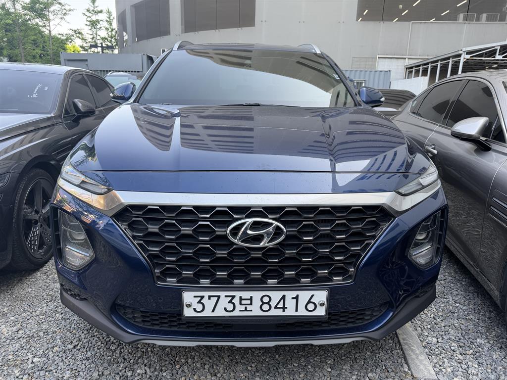 HYUNDAI Santa Fe 2019 Azul - Importación desde Corea - HF Imports Iquique - Foto 1