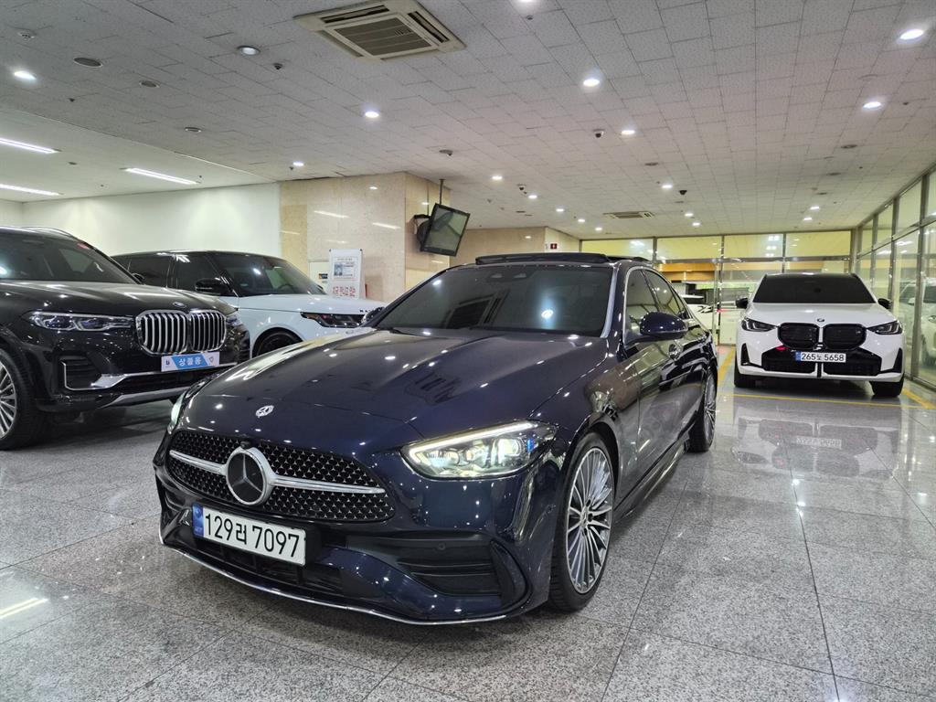 Mercedes Benz C Class 2023 Azul - Importación desde Corea - HF Imports Iquique - Foto 1