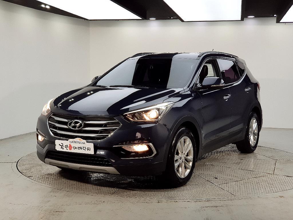 HYUNDAI Santa Fe 2015 Azul - Importación desde Corea - HF Imports Iquique - Foto 1