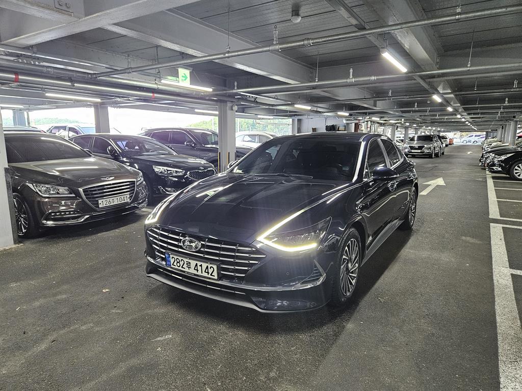 HYUNDAI Sonata 2022 Azul - Importación desde Corea - HF Imports Iquique - Foto 1