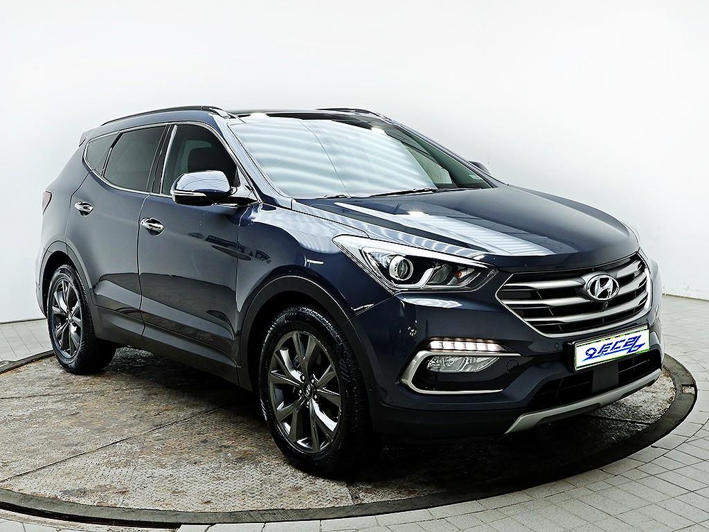 HYUNDAI Santa Fe 2016 Azul - Importación desde Corea - HF Imports Iquique - Foto 1