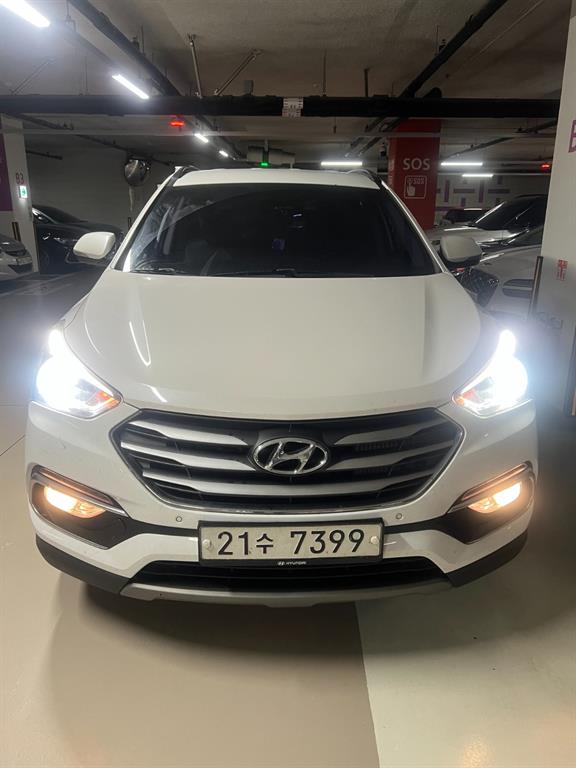 HYUNDAI Santa Fe 2018 Blanco - Importación desde Corea - HF Imports Iquique - Foto 1