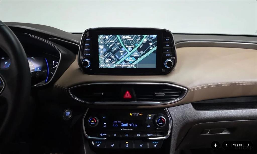 HYUNDAI Santa Fe 2019 Gris - Importación desde Corea - HF Imports Iquique - Foto 17