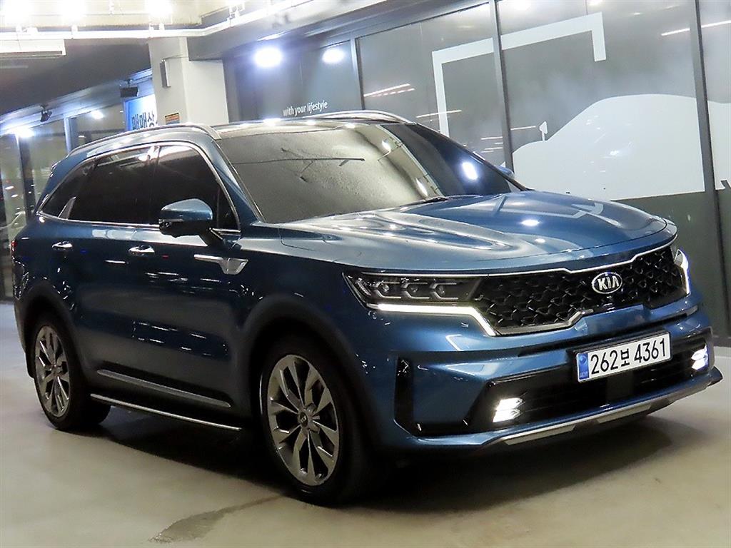 KIA Sorento 2021 Azul - Importación desde Corea - HF Imports Iquique - Foto 1
