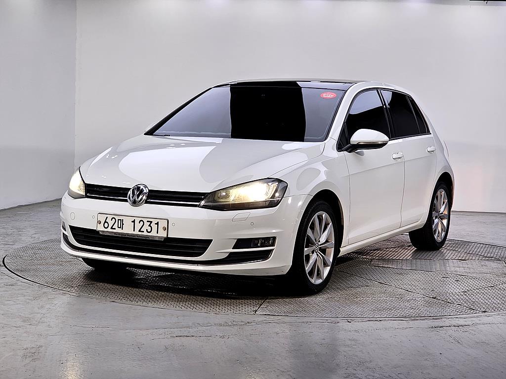 Volkswagen Golf 2014 Blanco - Importación desde Corea - HF Imports Iquique - Foto 1