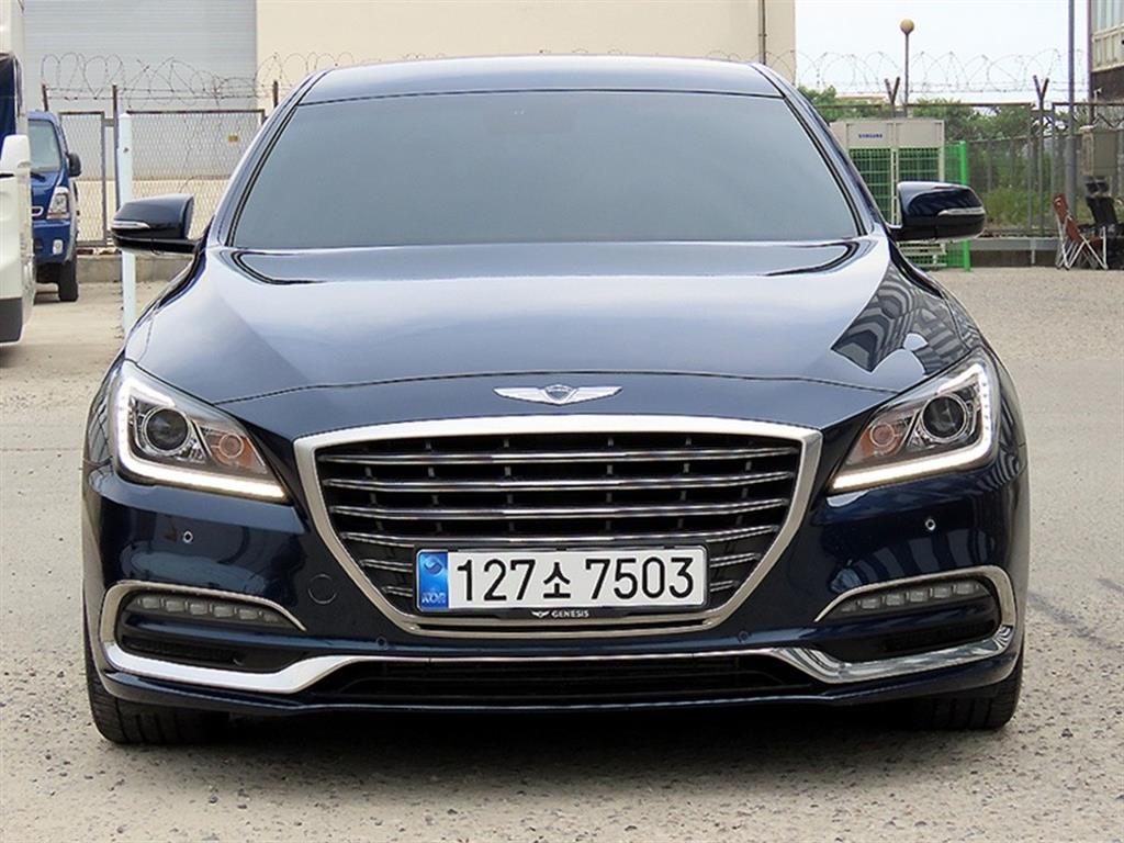 Genesis G80 2018 Azul - Importación desde Corea - HF Imports Iquique - Foto 1