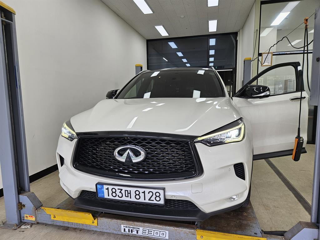 Infiniti QX 2019 Blanco - Importación desde Corea - HF Imports Iquique - Foto 1