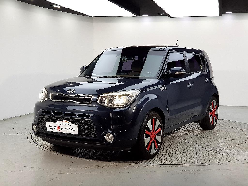 KIA Soul 2014 Azul - Importación desde Corea - HF Imports Iquique - Foto 1