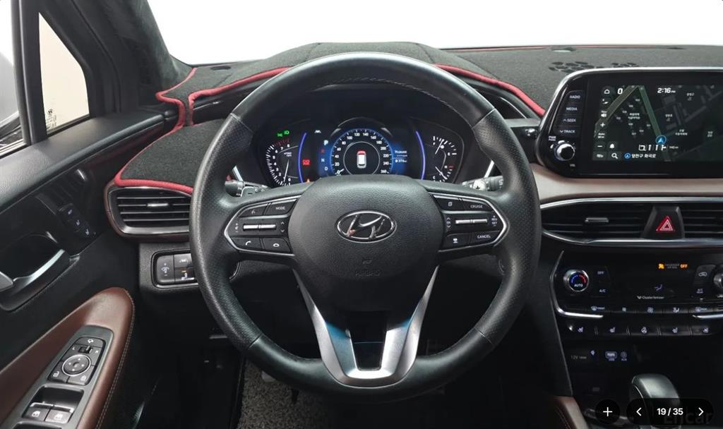 HYUNDAI Santa Fe 2020 Gris - Importación desde Corea - HF Imports Iquique - Foto 18