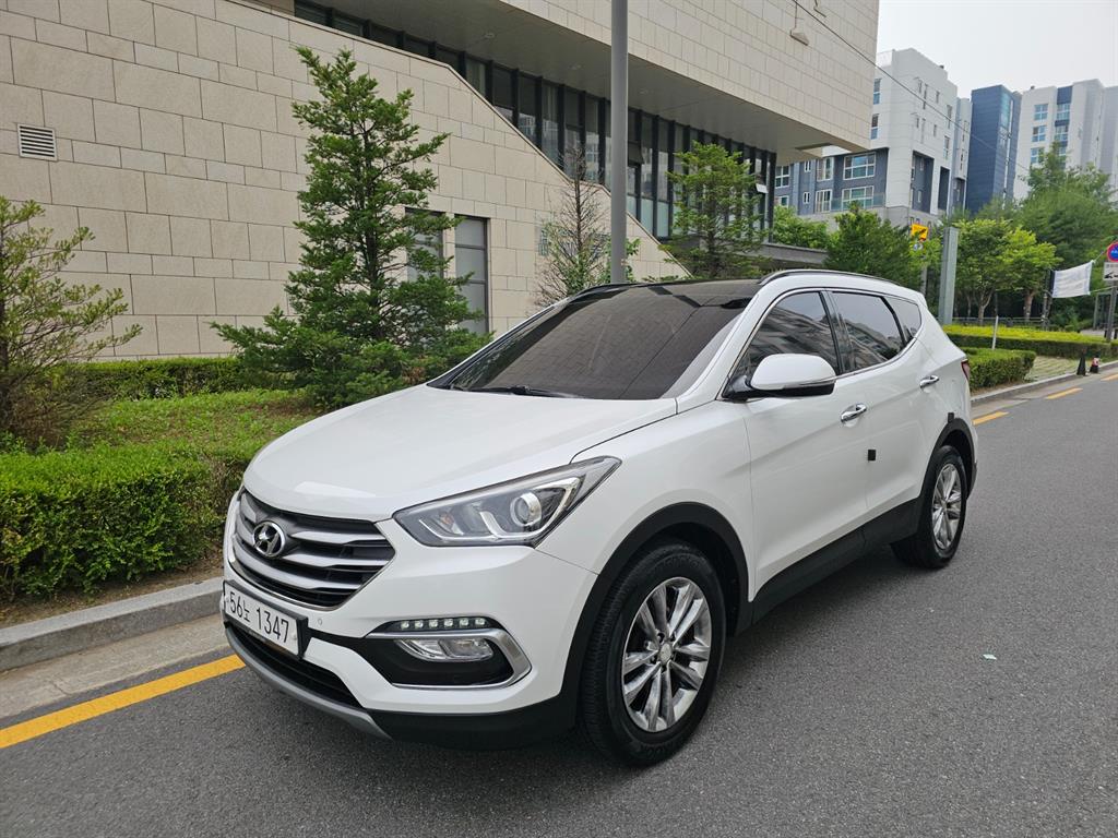HYUNDAI Santa Fe 2018 Blanco - Importación desde Corea - HF Imports Iquique - Foto 1