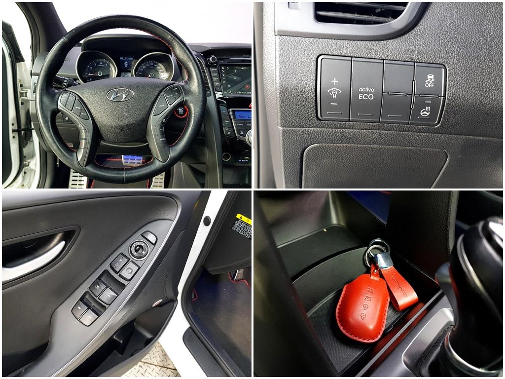 HYUNDAI i30 2016 Blanco - Importación desde Corea - HF Imports Iquique - Foto 16