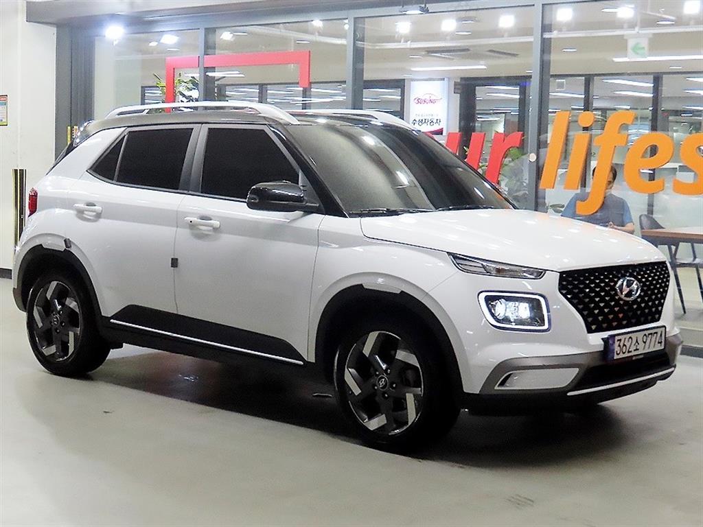 HYUNDAI Venue 2021 Blanco - Importación desde Corea - HF Imports Iquique - Foto 1