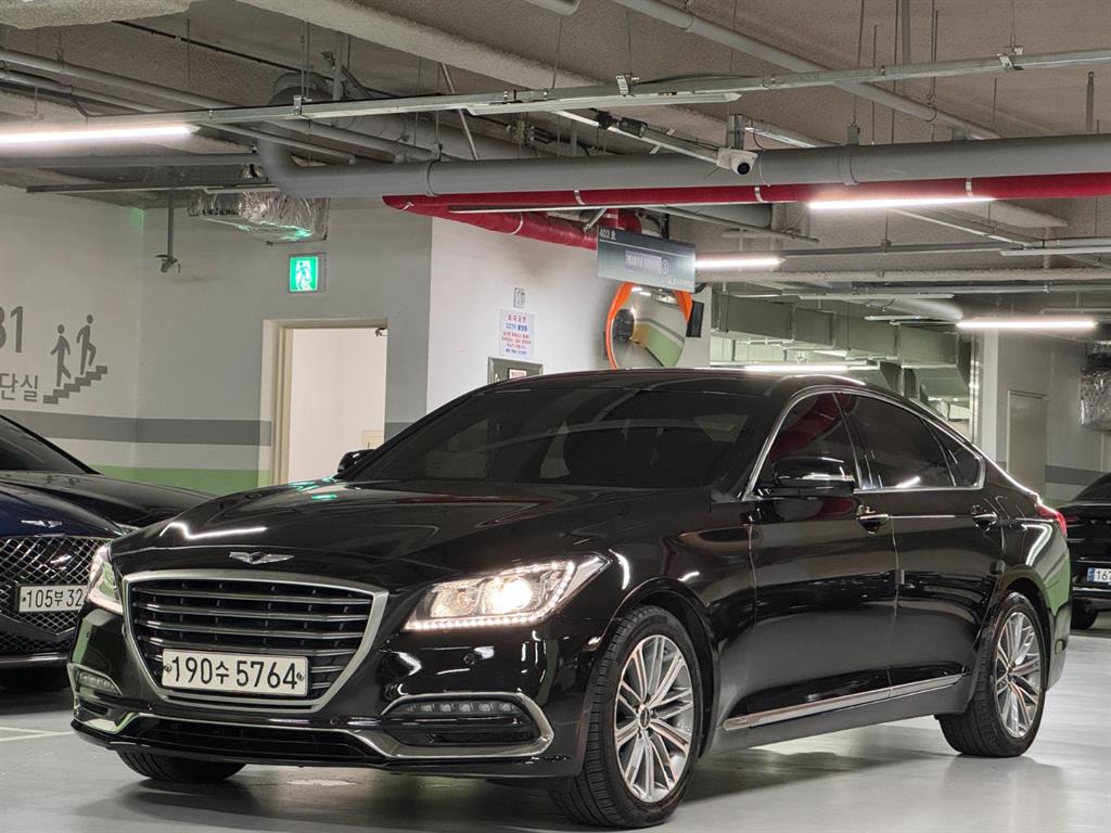 Genesis G80 2018 Negro - Importación desde Corea - HF Imports Iquique - Foto 1