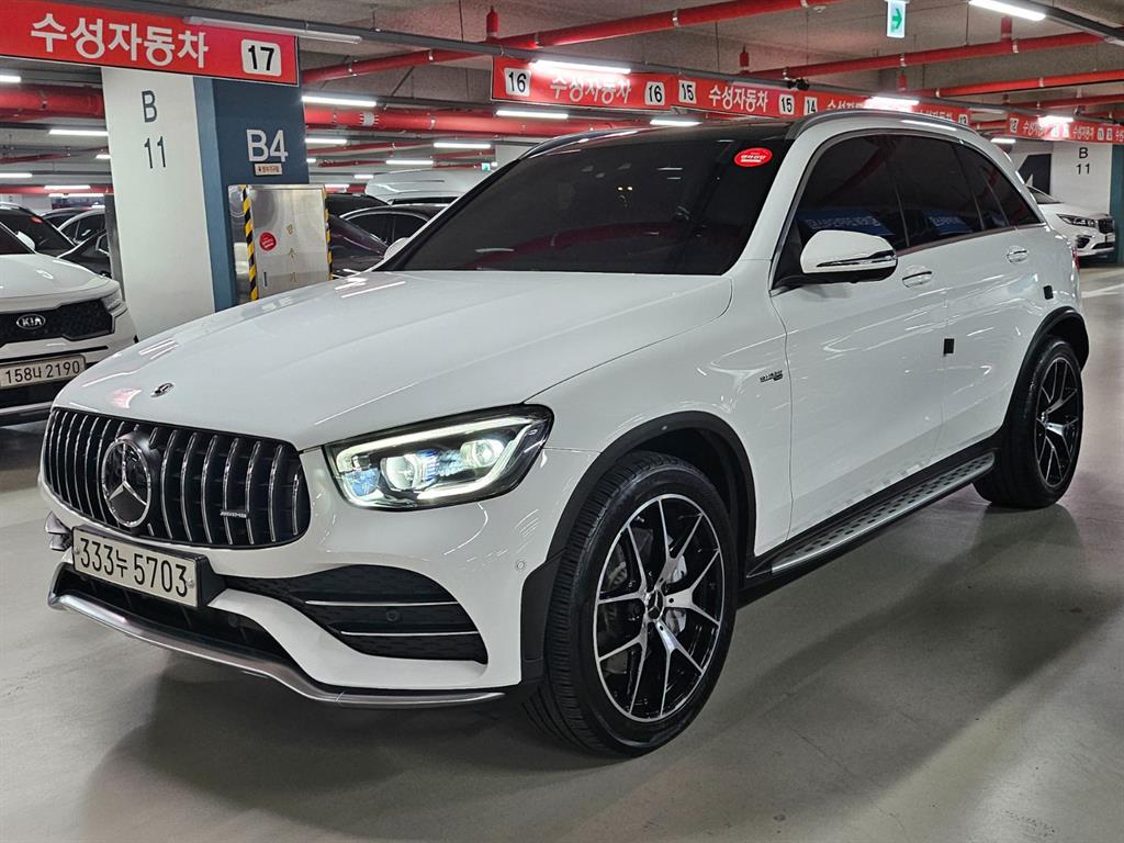 Mercedes Benz GLC Class 2022 Blanco - Importación desde Corea - HF Imports Iquique - Foto 1