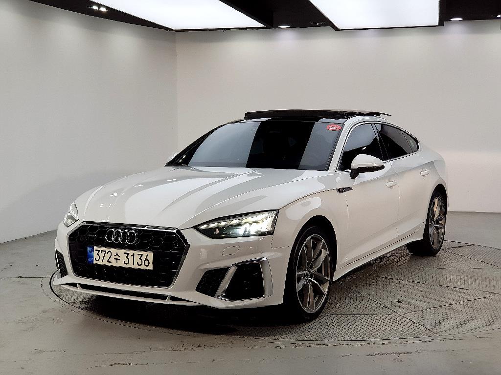 Audi A5 2020 Blanco - Importación desde Corea - HF Imports Iquique - Foto 1