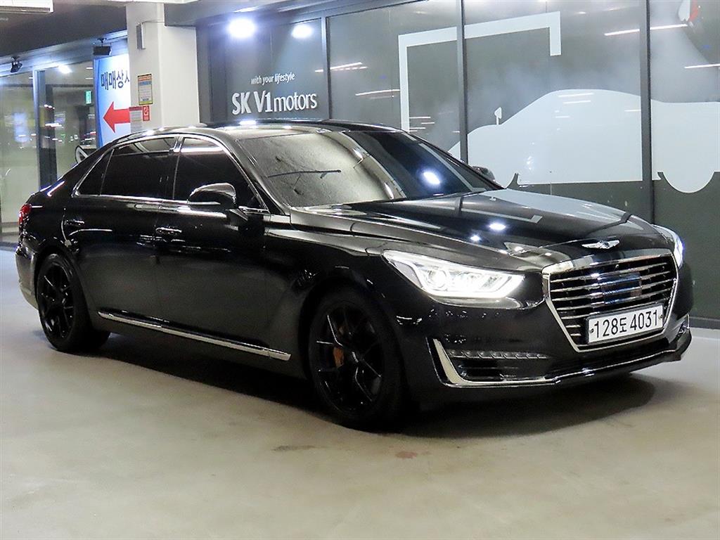 Genesis EQ900 2016 Negro - Importación desde Corea - HF Imports Iquique - Foto 1