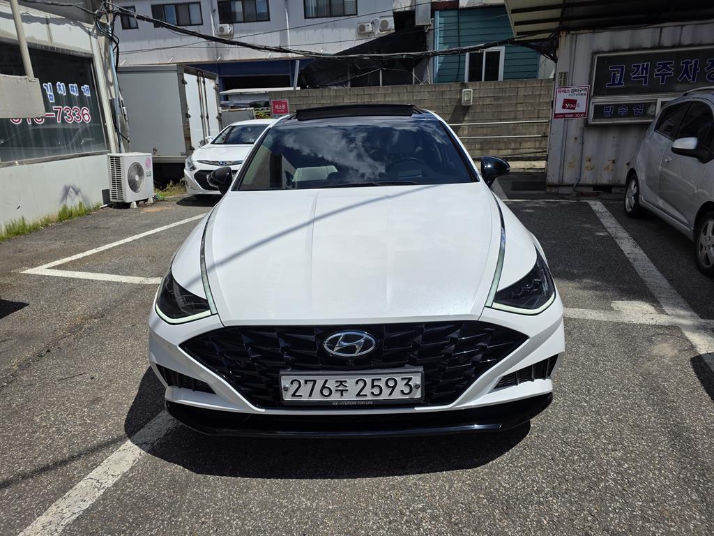 HYUNDAI Sonata 2021 Blanco - Importación desde Corea - HF Imports Iquique - Foto 1