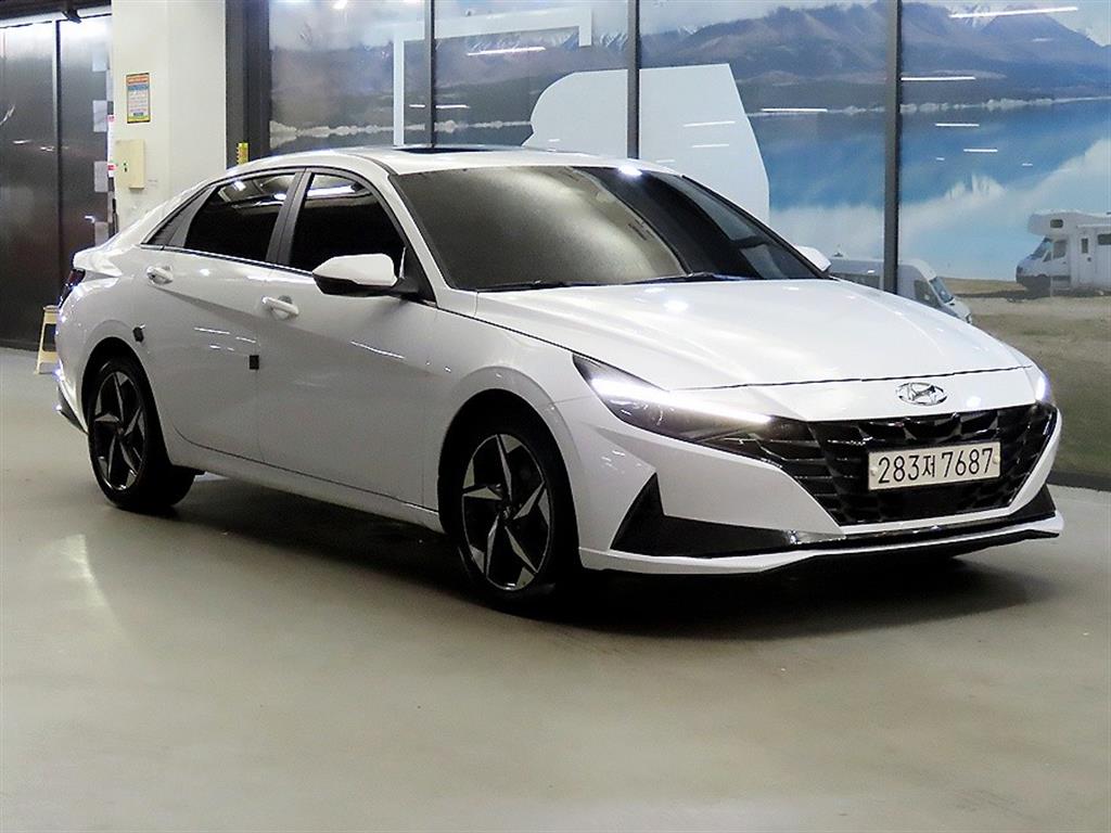 HYUNDAI Avante 2021 Blanco - Importación desde Corea - HF Imports Iquique - Foto 1