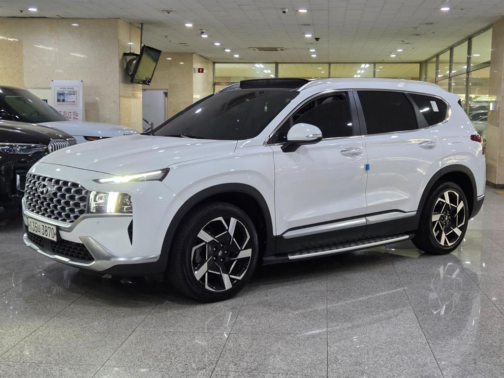 HYUNDAI Santa Fe 2021 Blanco - Importación desde Corea - HF Imports Iquique - Foto 1
