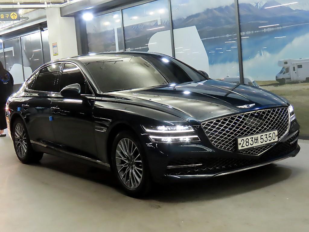Genesis G80 2021 Azul - Importación desde Corea - HF Imports Iquique - Foto 1
