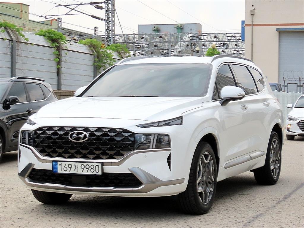 HYUNDAI Santa Fe 2023 Blanco - Importación desde Corea - HF Imports Iquique - Foto 1