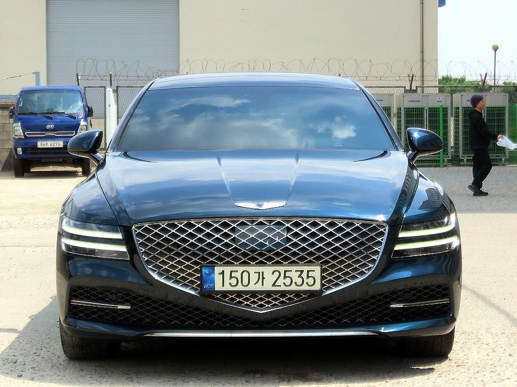 Genesis G80 2021 Azul - Importación desde Corea - HF Imports Iquique - Foto 1