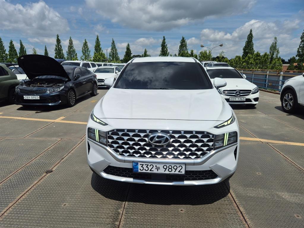 HYUNDAI Santa Fe 2021 Blanco - Importación desde Corea - HF Imports Iquique - Foto 1