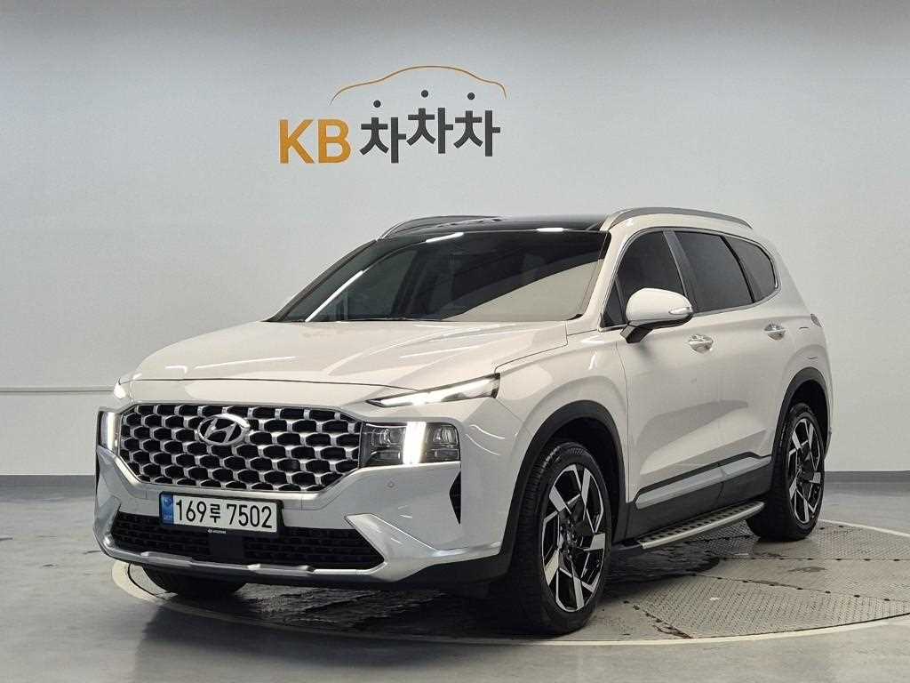 HYUNDAI Santa Fe 2021 Blanco - Importación desde Corea - HF Imports Iquique - Foto 1