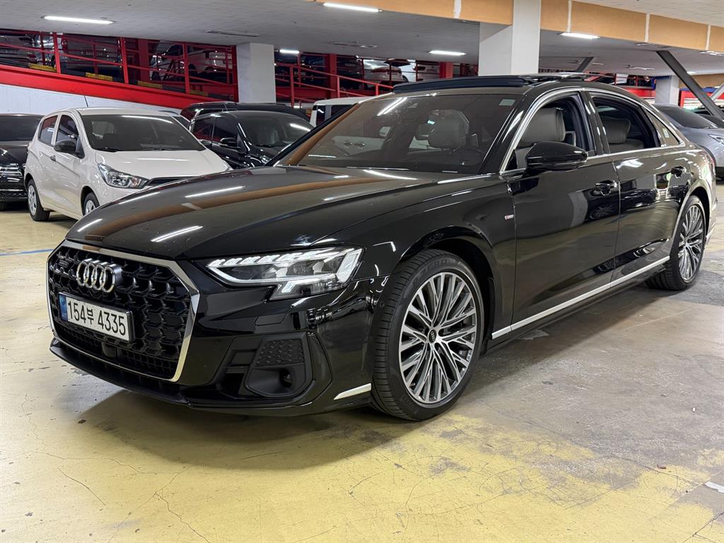 Audi A8 2022 Negro - Importación desde Corea - HF Imports Iquique - Foto 1