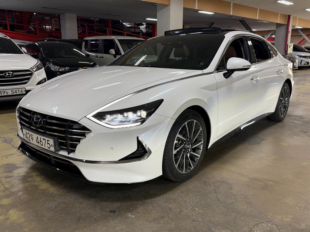 HYUNDAI Sonata 2020 Blanco - Importación desde Corea - HF Imports Iquique - Foto 1