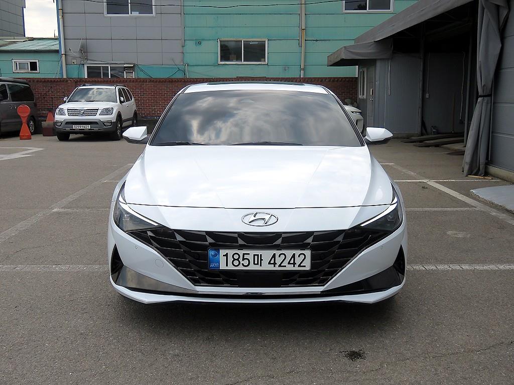 HYUNDAI Avante 2021 Blanco - Importación desde Corea - HF Imports Iquique - Foto 1