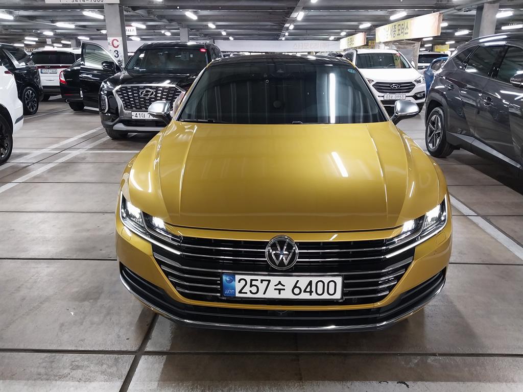 Volkswagen Arteon 2020 Amarillo - Importación desde Corea - HF Imports Iquique - Foto 1