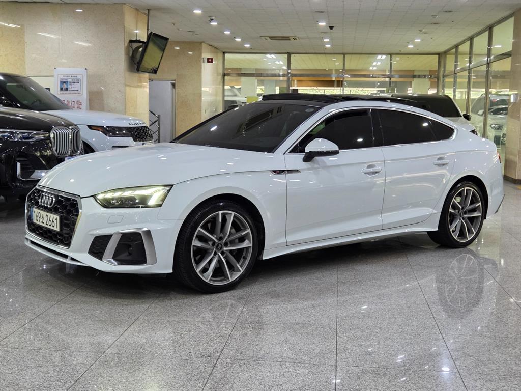 Audi A5 2021 Blanco - Importación desde Corea - HF Imports Iquique - Foto 1