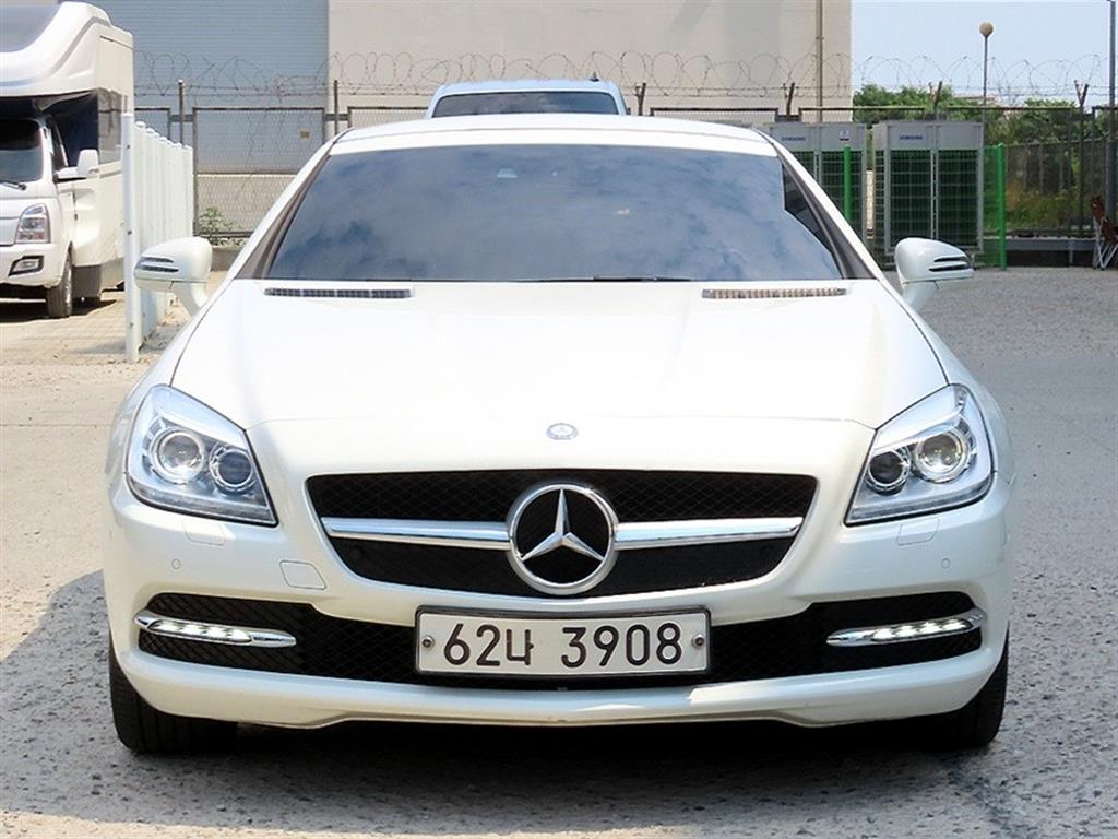 Mercedes Benz SLK Class 2013 Blanco - Importación desde Corea - HF Imports Iquique - Foto 1