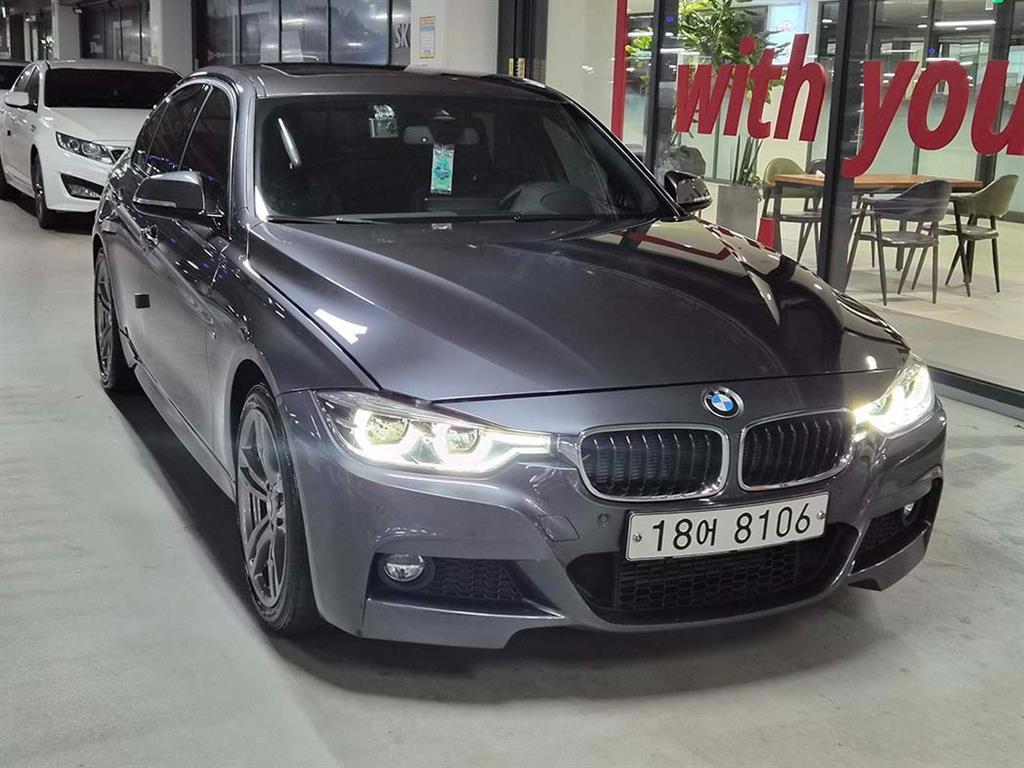 BMW 3 series 2018 Gris - Importación desde Corea - HF Imports Iquique - Foto 1