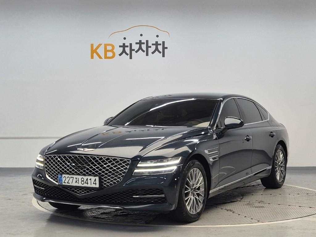 Genesis G80 2021 Azul - Importación desde Corea - HF Imports Iquique - Foto 1