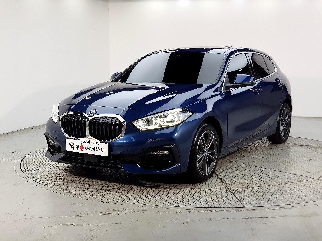 BMW 1 series 2023 Azul - Importación desde Corea - HF Imports Iquique - Foto 1