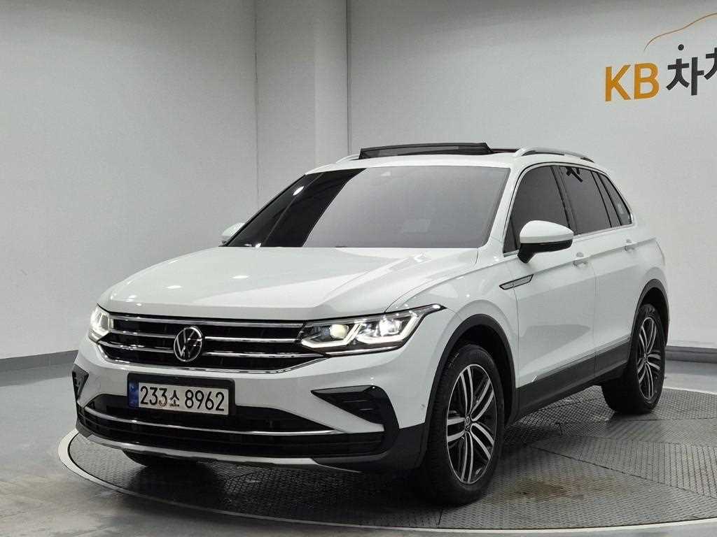 Volkswagen Tiguan 2021 Blanco - Importación desde Corea - HF Imports Iquique - Foto 1